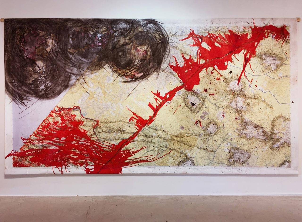 מצב גבולי, הגלריה בבארי. צילום: אילן ניסים