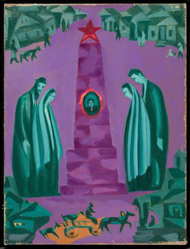 אנטולי קפלן, אנדרטה לצבא האדום. צילומים: מ״ל