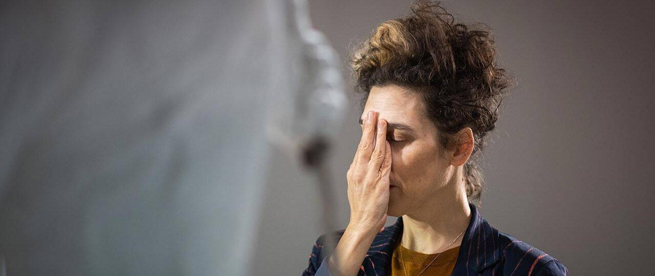 עפרי כנעני, דו״ח אם דו״ח אב. צילום: יאיר מיוחס
