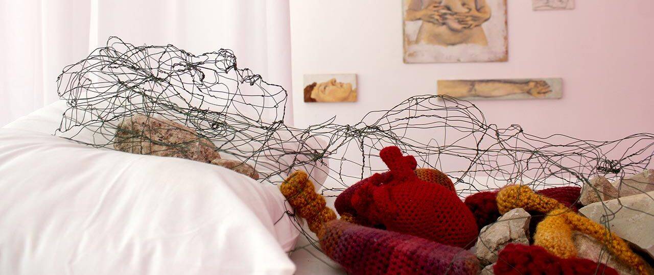 אמי ספרד, מעבדת את הגוף. צילומים: מ״ל