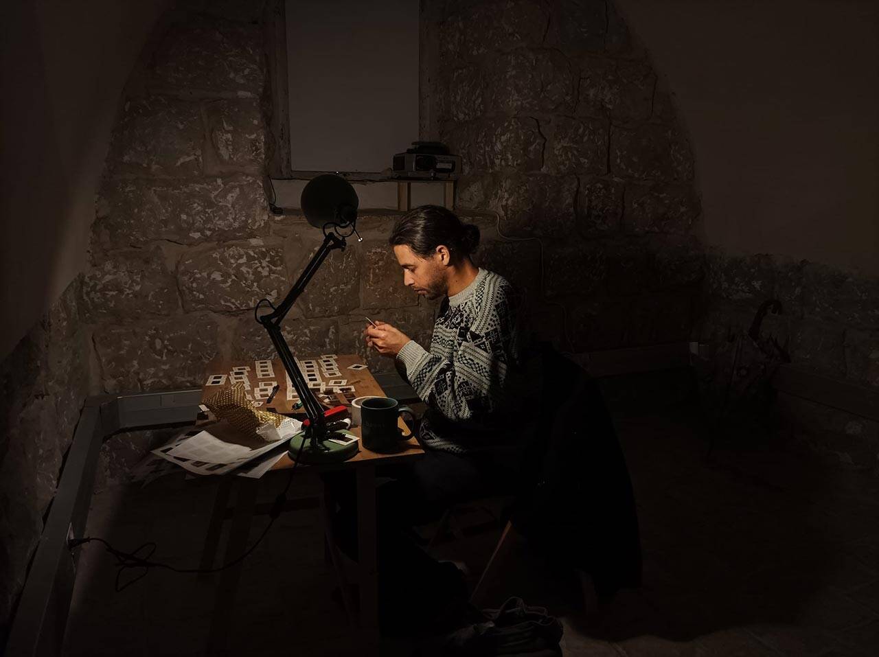 גיא דולב, העין בדימוי עיוורת. צילום: נעמה מוקדי