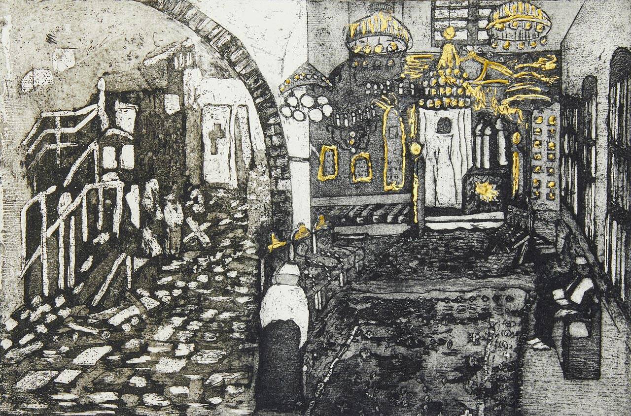 רוח מנופצת ומעבר, בית הכנסת אליהו הנביא (בית הכנסת ג׳ובר) דמשק, סוריה