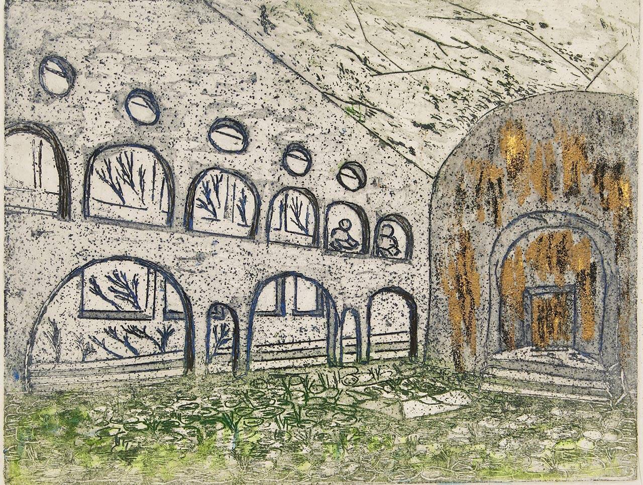 שורשים מתכלים, בית הכנסת בהמדון, לבנון