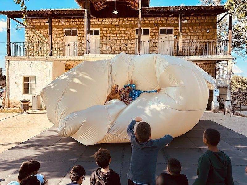 פסטיבל PLAY בבית הנסן. צילום: רפאל האוגס