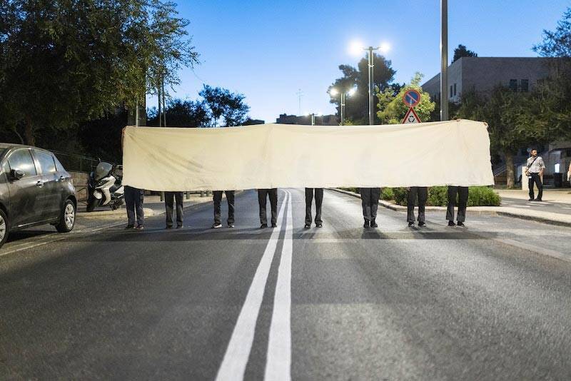 פינוי ב־Feel Beit. צילום: תומר אפלבאום