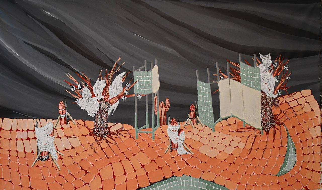 דגנית בן אדמון מתוך ״רק שלא יתפרק לי המדבר״. צילומים: מ״ל