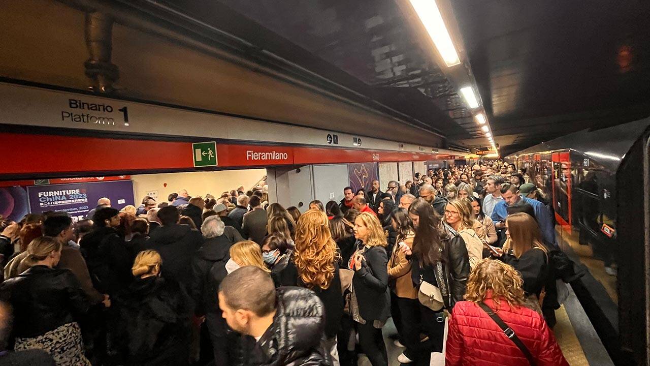 המטרו במרכז הירידים