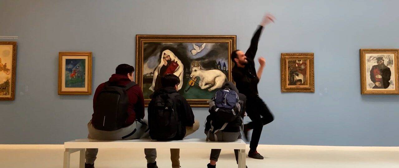 אורן פישר, יום סידורים, 2020, בתערוכה נעים מאוד במוזיאון תל אביב