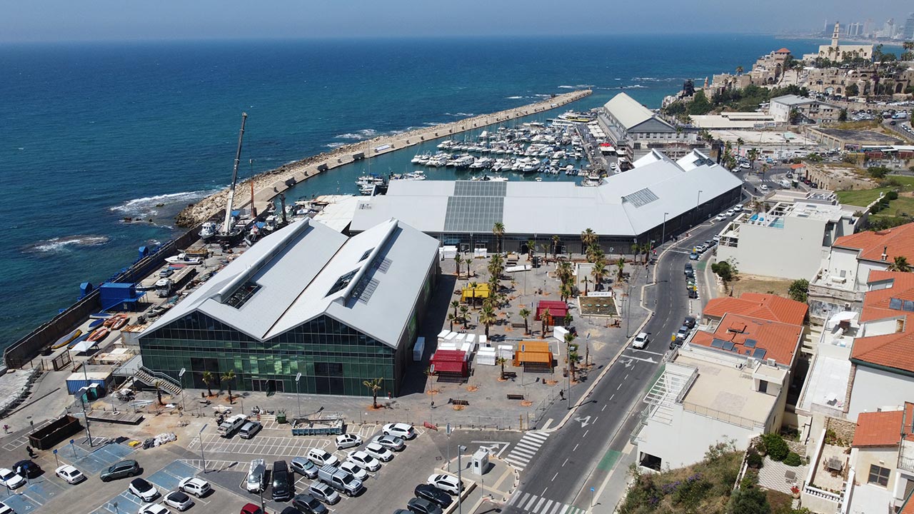 נמל יפו, מחסנים 2 ו־3. צילומים: סולאל פקיאל