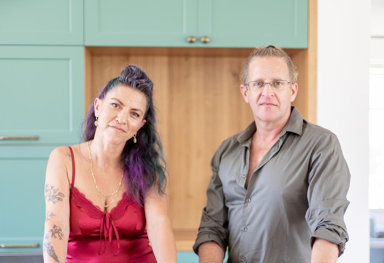 רון ושריתה פלד. צילום: מאור מויאל