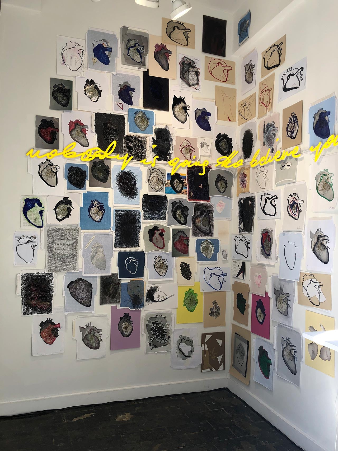 Nobody is going tto believe you, Zuzanna, 2021 / TAKOTSUBO (Helling from the Broken Heart Disease), 2017-2021 / A.I.R. Gallery New York, courtesy lokal_30 Gallery Warsaw