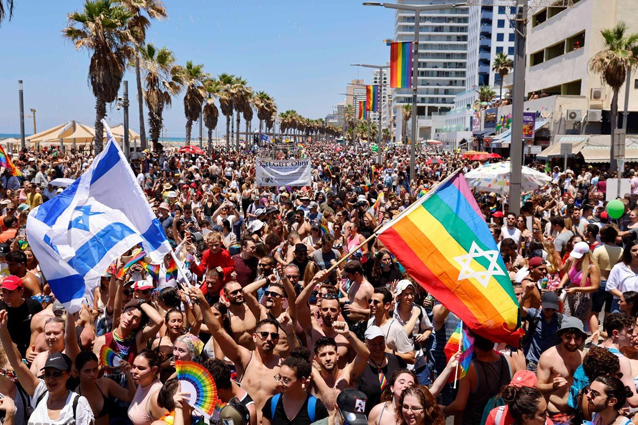 מצעד הגאווה בתל אביב יפו. צילום: גיא יחיאלי