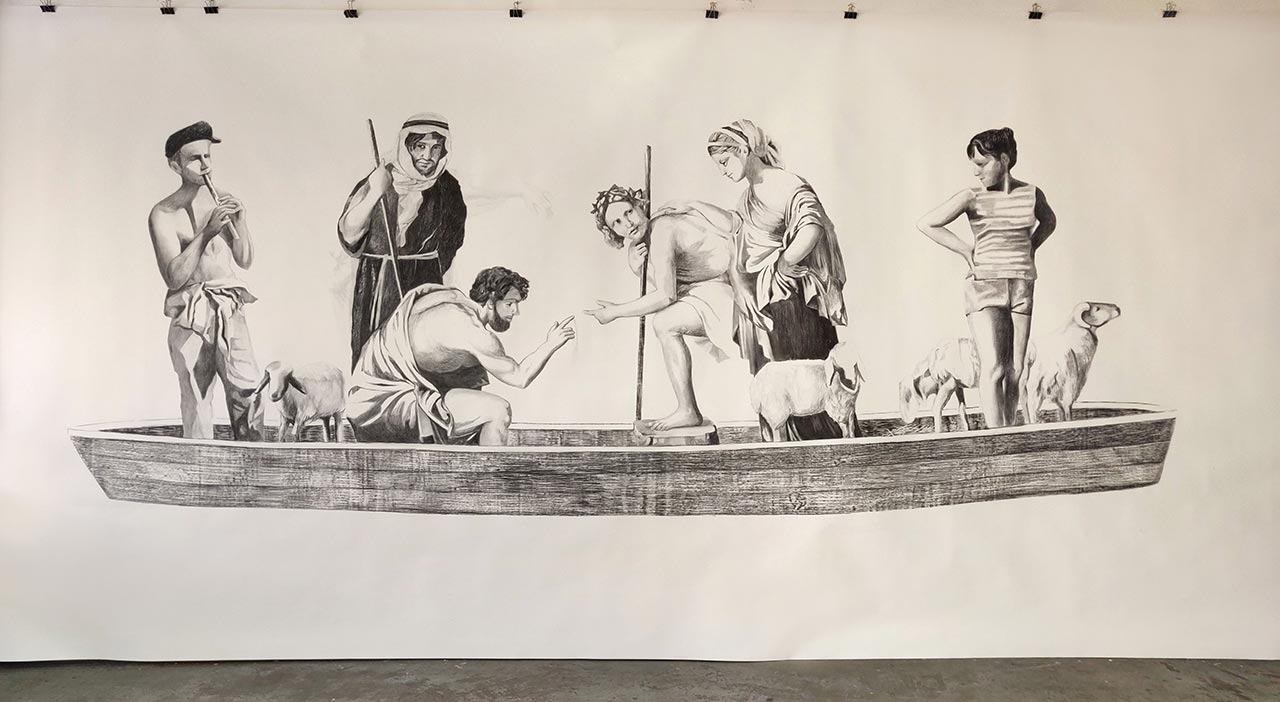 סירת הרועים. צילומים: אבי אמסלם