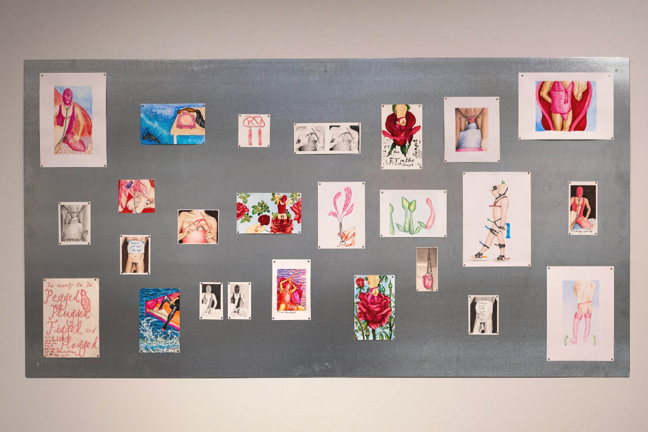 דוריה שדה במשכן האמנים בהרצליה. צילומים: דניאל חנוך