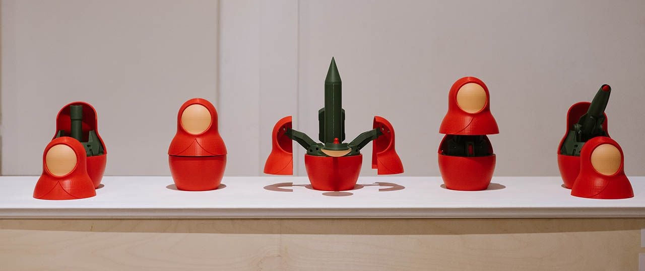 יונתן לוי, מטריושקה 2.0 בשבוע העיצוב ירושלים 2023. צילומים: דור קדמי