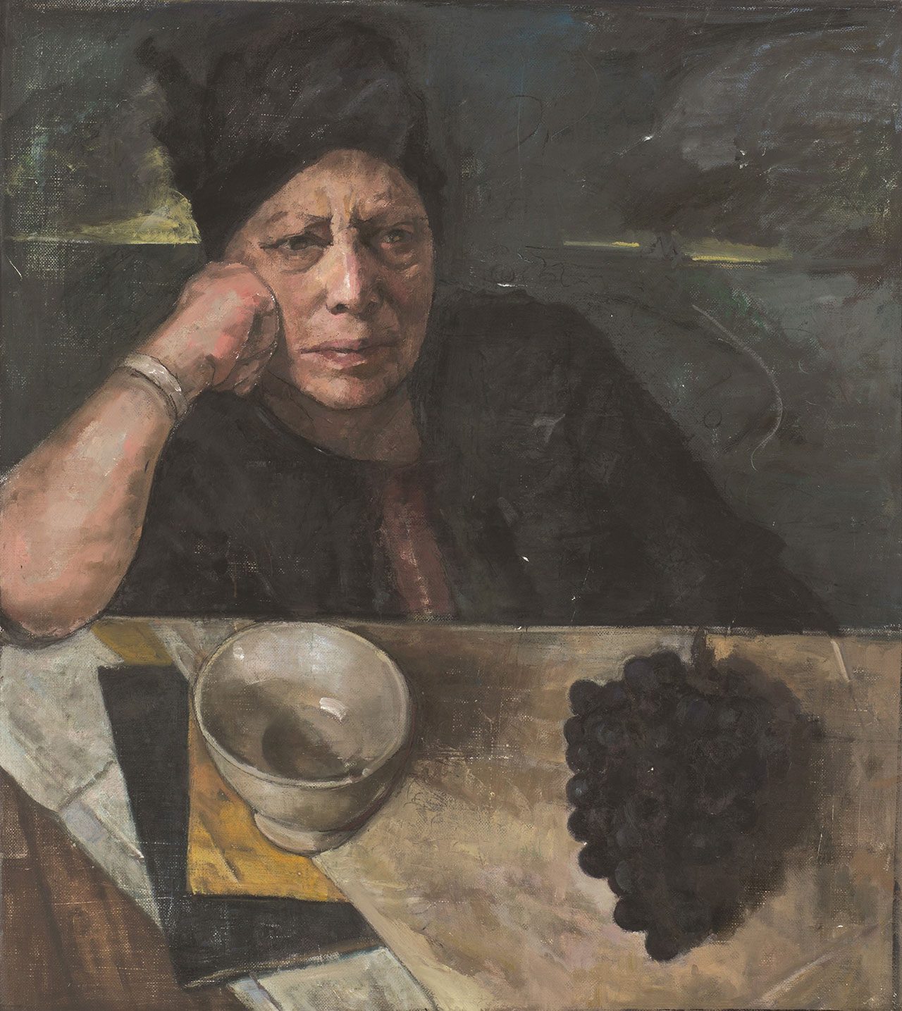 משהו נפלא (דיוקן אימי). צילום אלעד שריג / אוסף מוזיאון ישראל, ירושלים