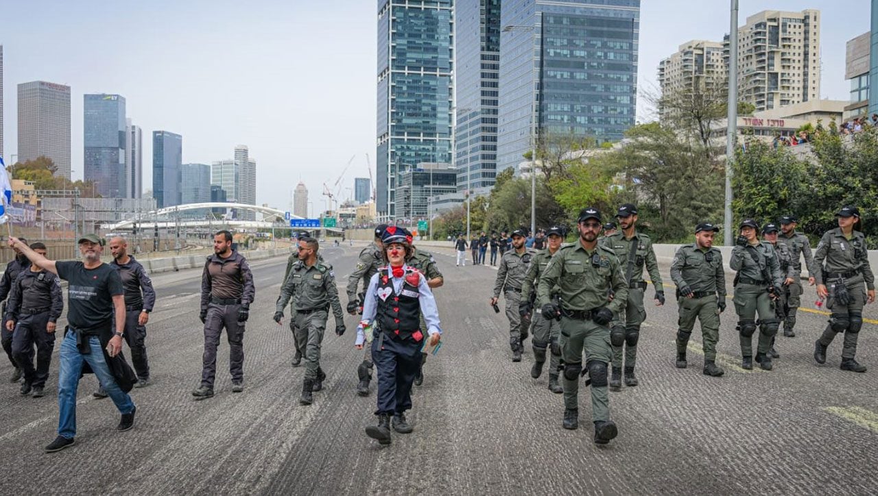 השוטרת אז אולי. צילום: בן כהן
