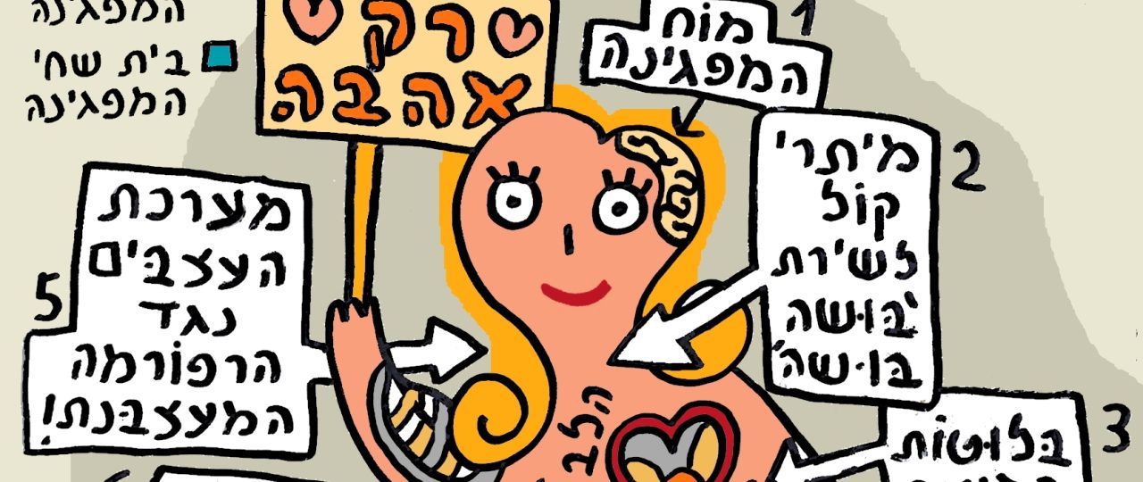 שושקה, זאב אנגלמאיר, יומנה של מפגינה