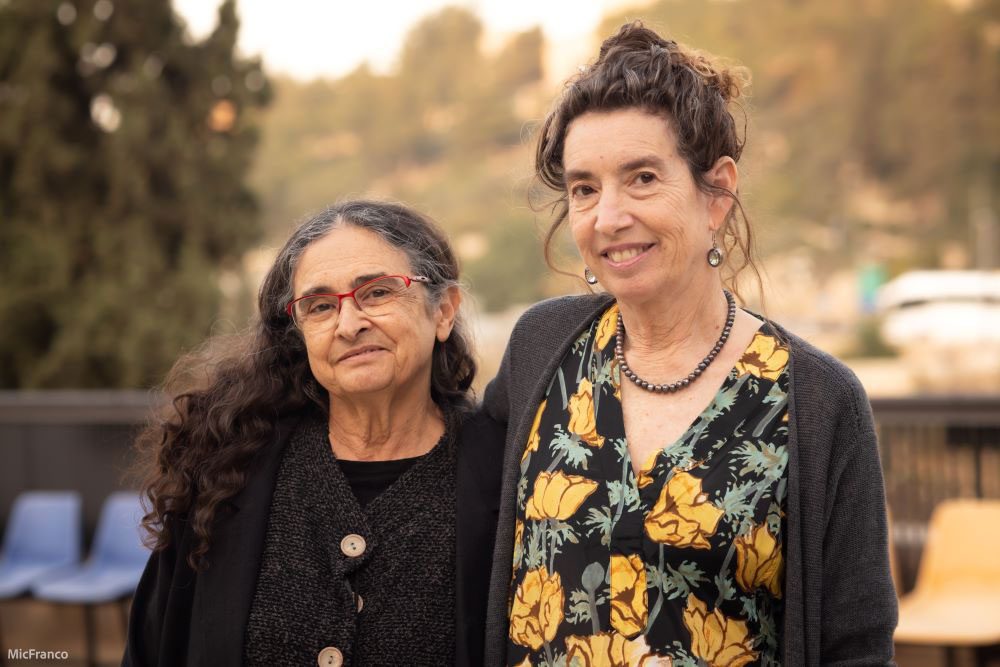 נעמי טנהאוזר וריטה מנדס־פלור. צילום: מיכאל פרנקו