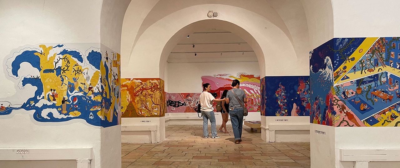 עינת צרפתי, ההפלגה אל שומקום. צילומים: דן גרינברג