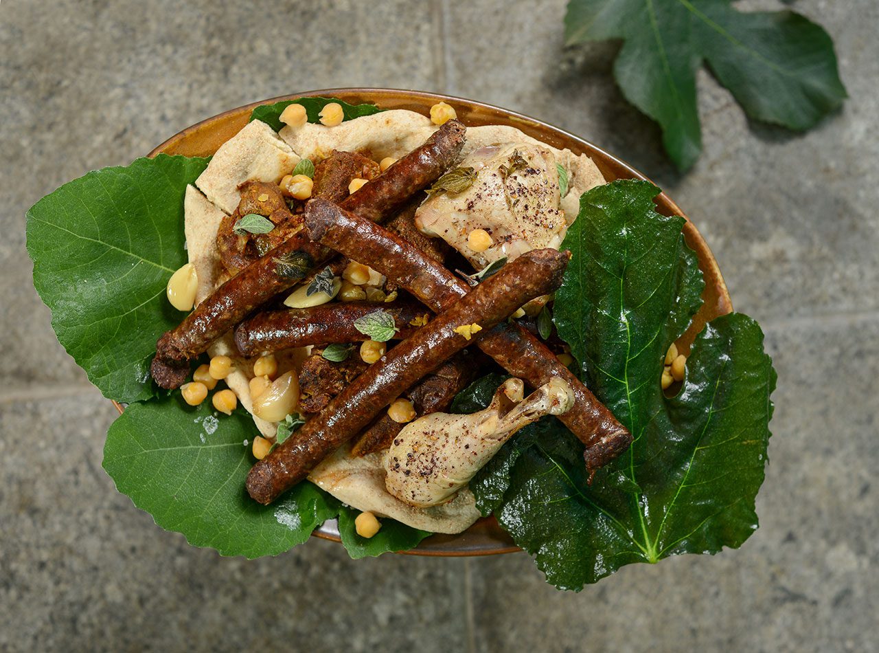 שחזור של ת׳ריד שאמי, המאכל האהוב על הנביא מוחמד. שף רנם ברהום מסעדת רשטא