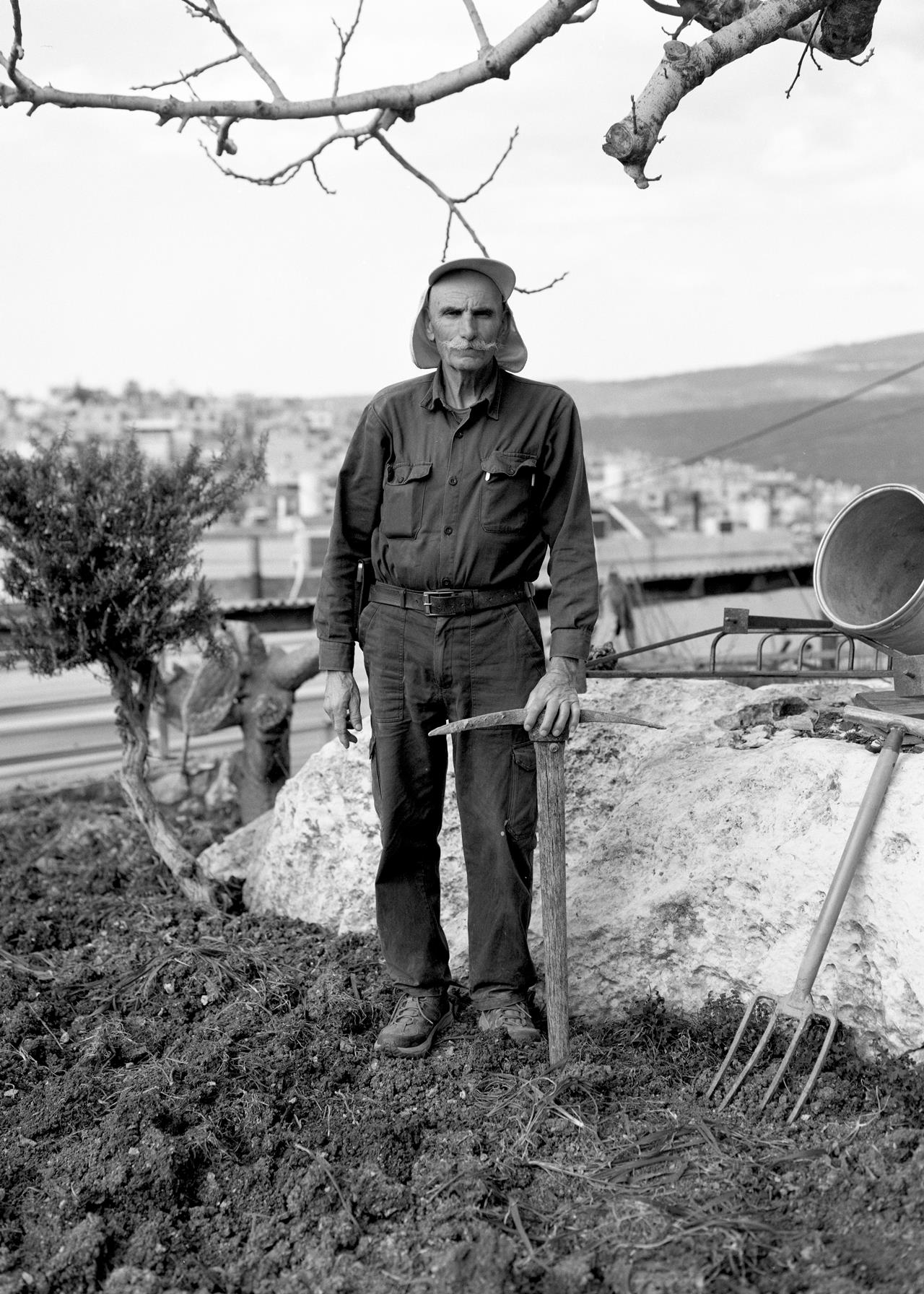 עדן נג'ם, האיכר הזקן. המחלקה לצילום, ויצו חיפה