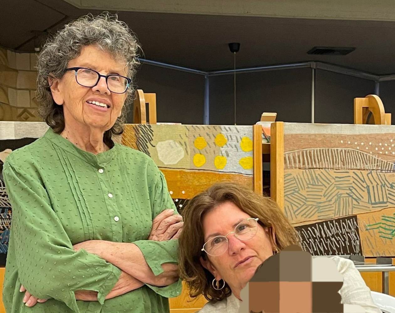 מעיינה ושושנה ז״ל. צילום מאלבום משפחתי