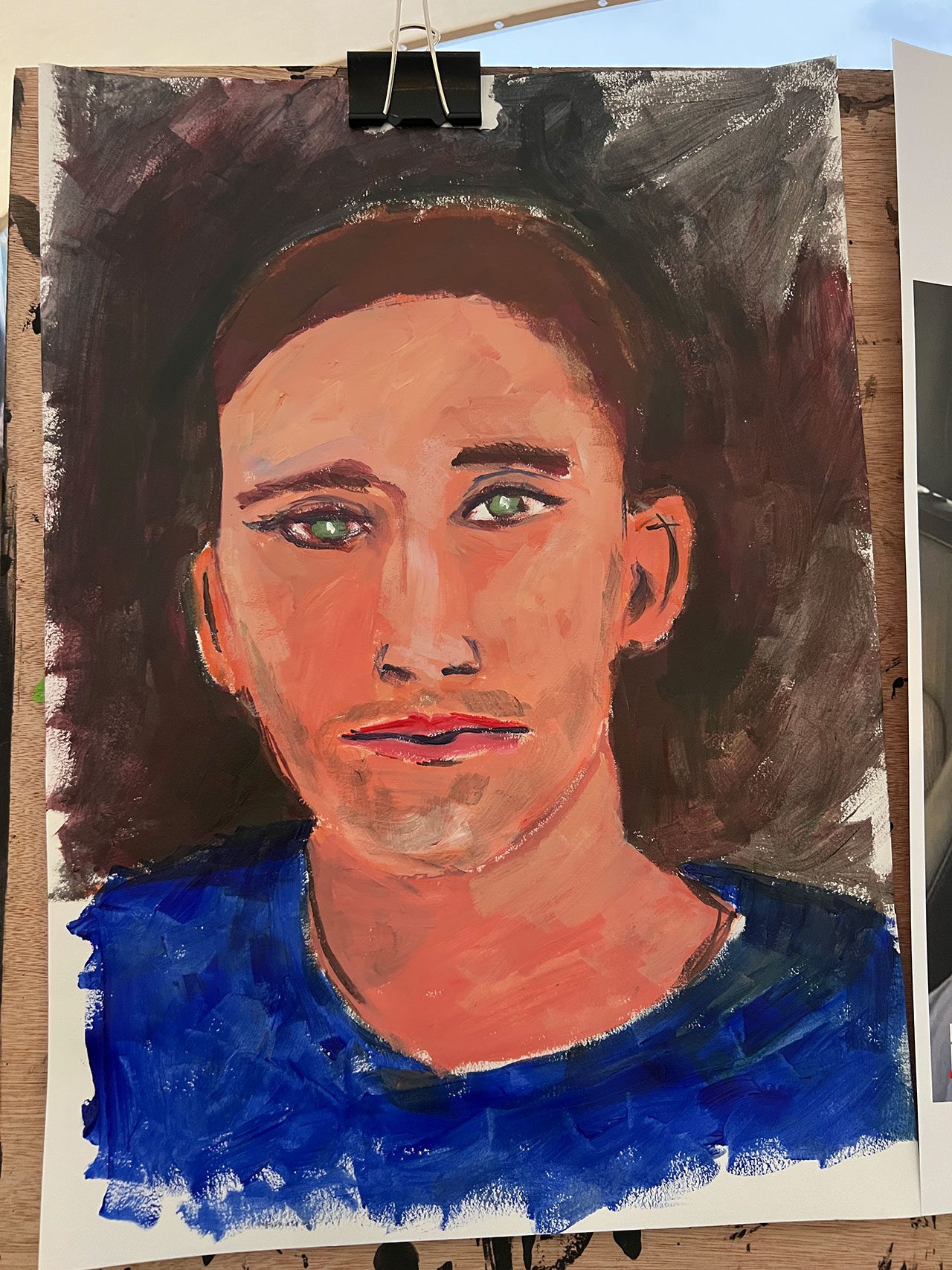 מתן אנדרסט צוייר ע״י ליאב מזרחי
