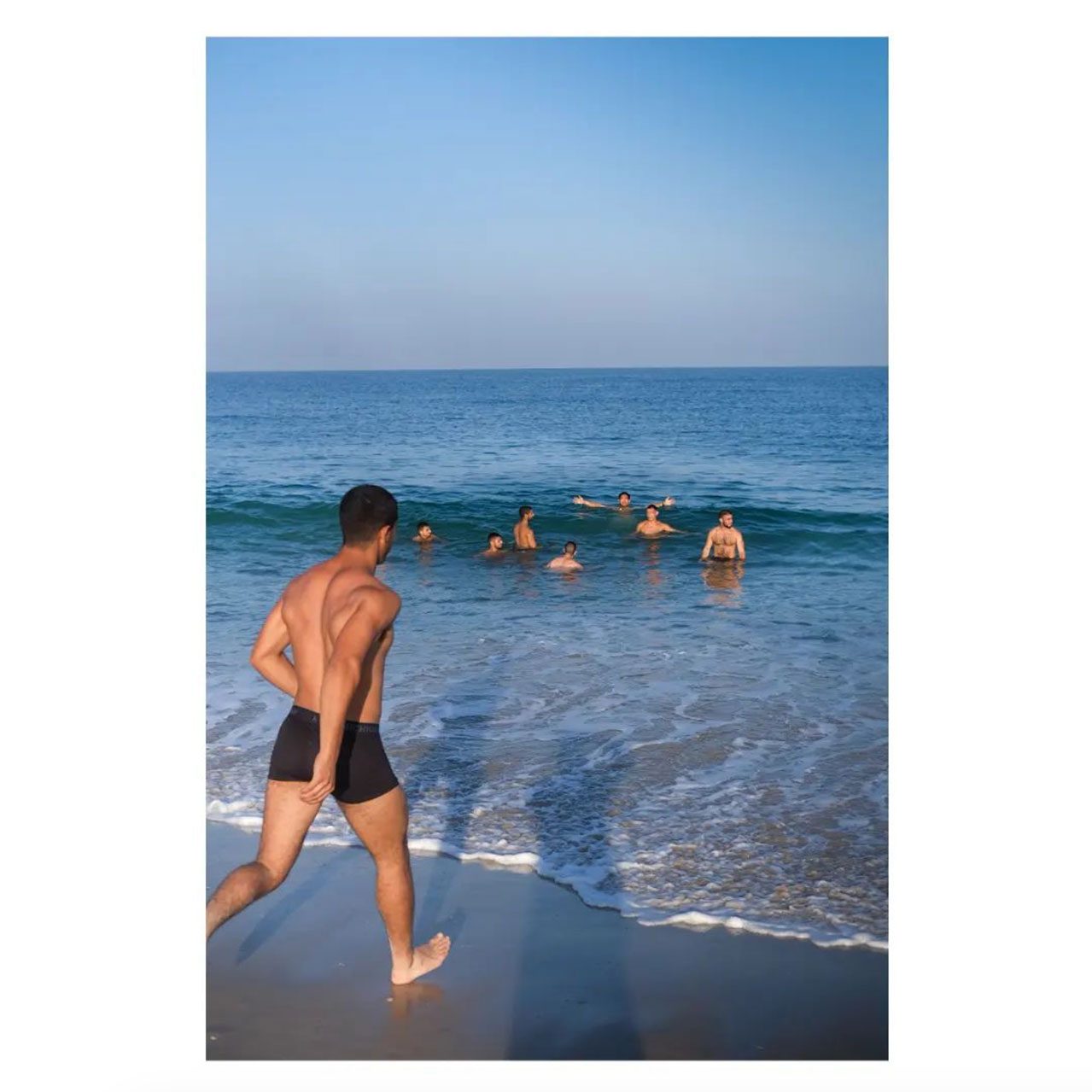 חוף זיקים. לוחמים טובים בים