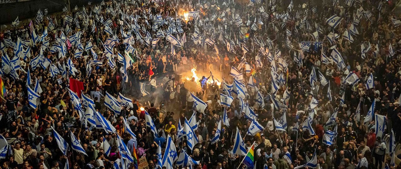 אוהד צויגנברג, AP. איילון דרום, בעקבות פיטורי גלנט, תל אביב, מרץ 2023