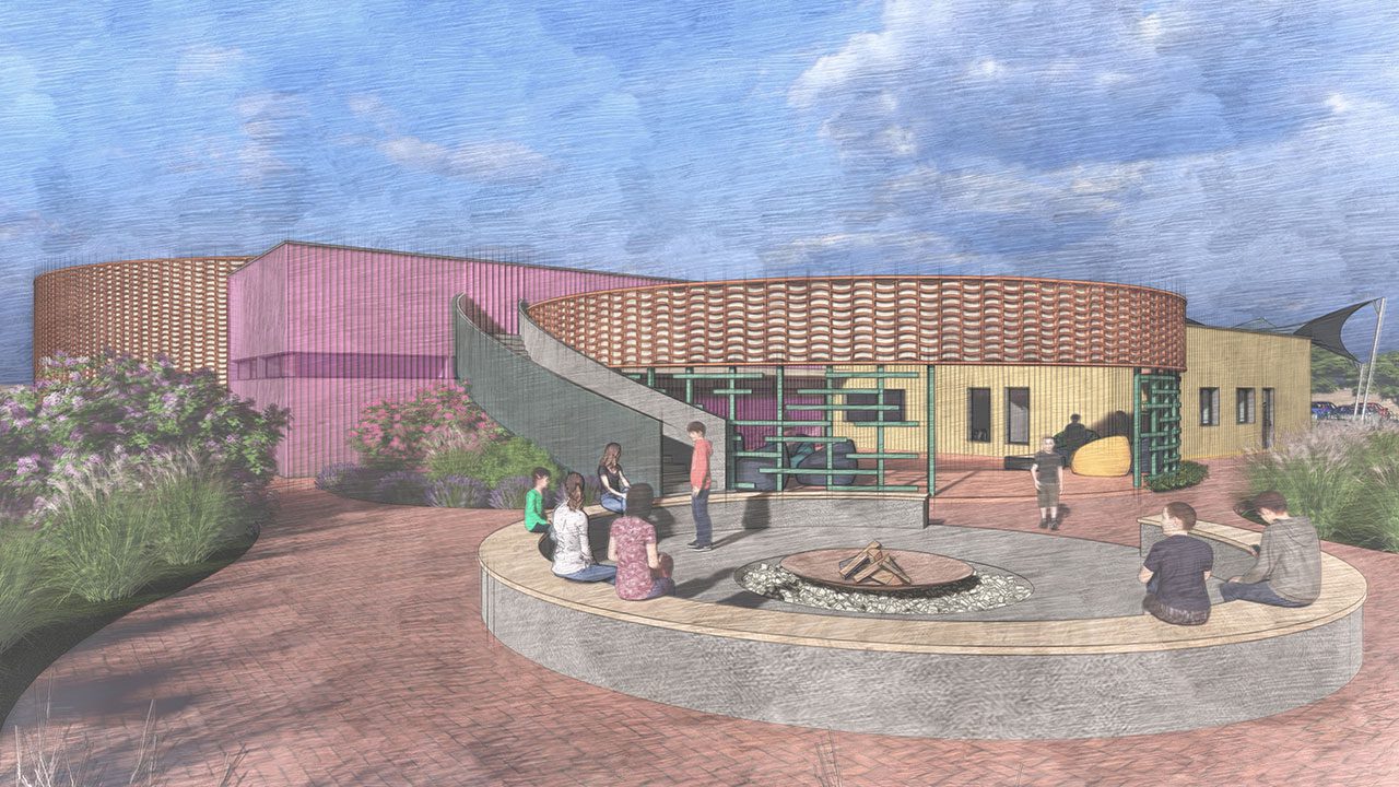 הדיונה, חבל שלום. הדמיות: אקו דיזיין