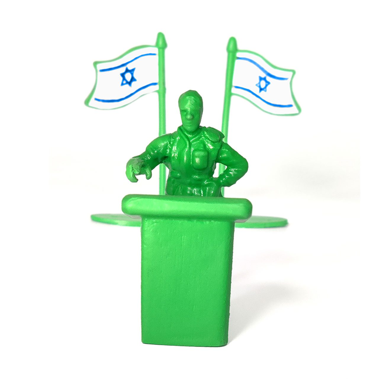 הכנתי מגן דוד שישמור עלינו מפני האזעקות, וכשהאזעקות יגמרו אני אשמור אותו לאזעקות של שנה הבאה (דרור בן 7)
