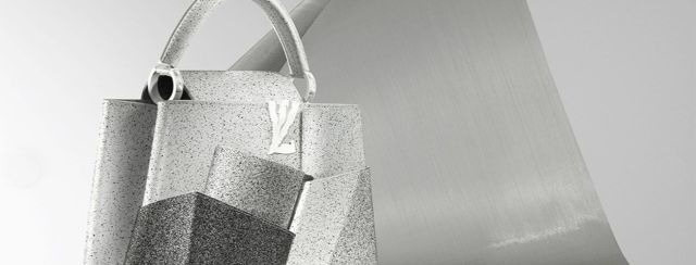 Louis Vuitton x Frank Gehry. צילומסך מתוך עמוד האינסטגרם של לואי ויטון