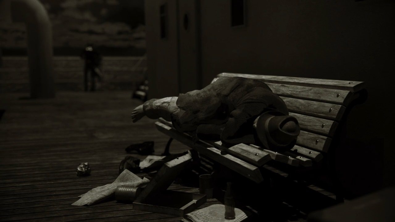 שושני ישן על ספסל. צילום: דויד וולץ