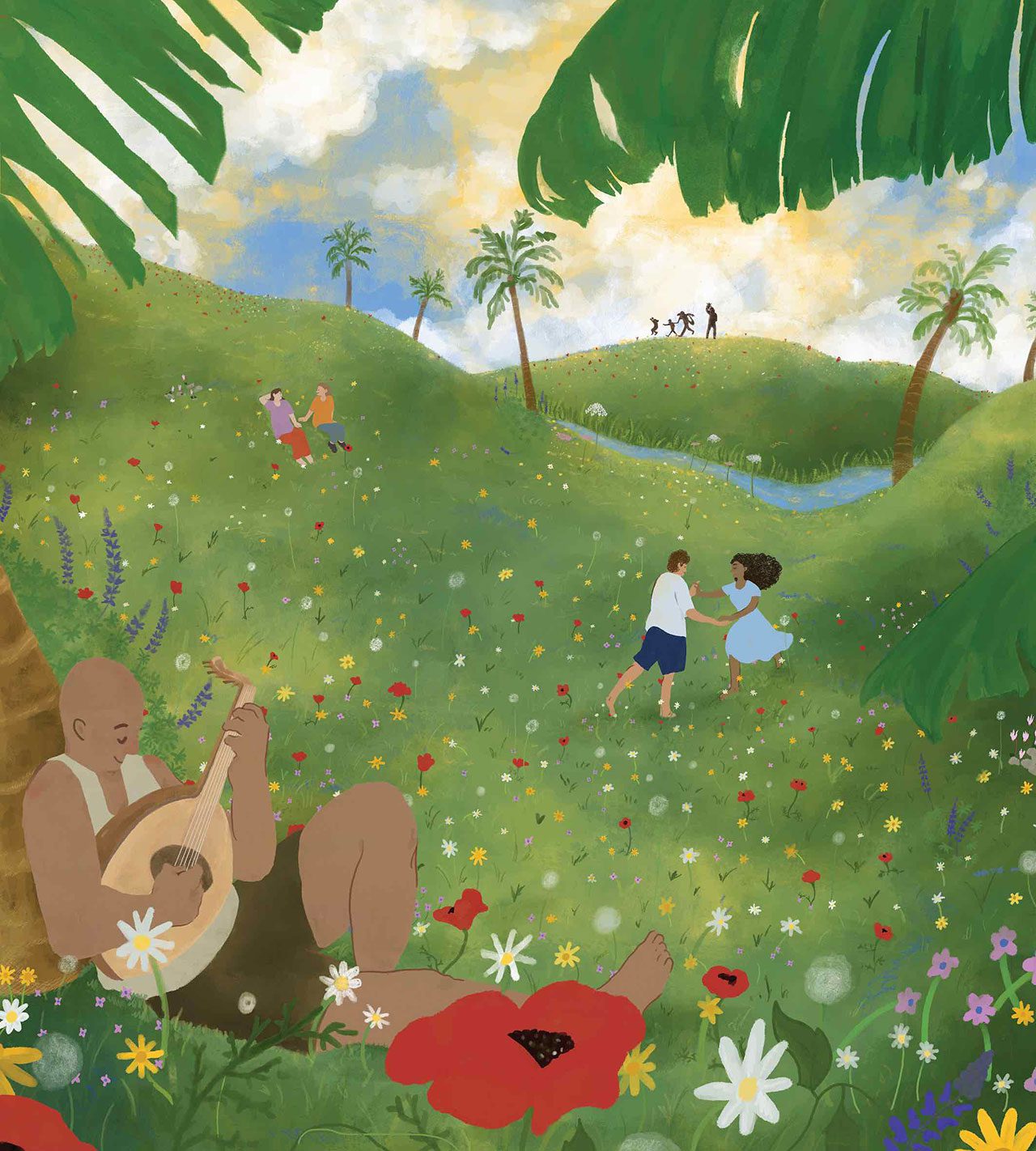 טלי דיקר, עמק הפרחים - אהובה עוזרי; מתוך מישהו שר את זה קודם