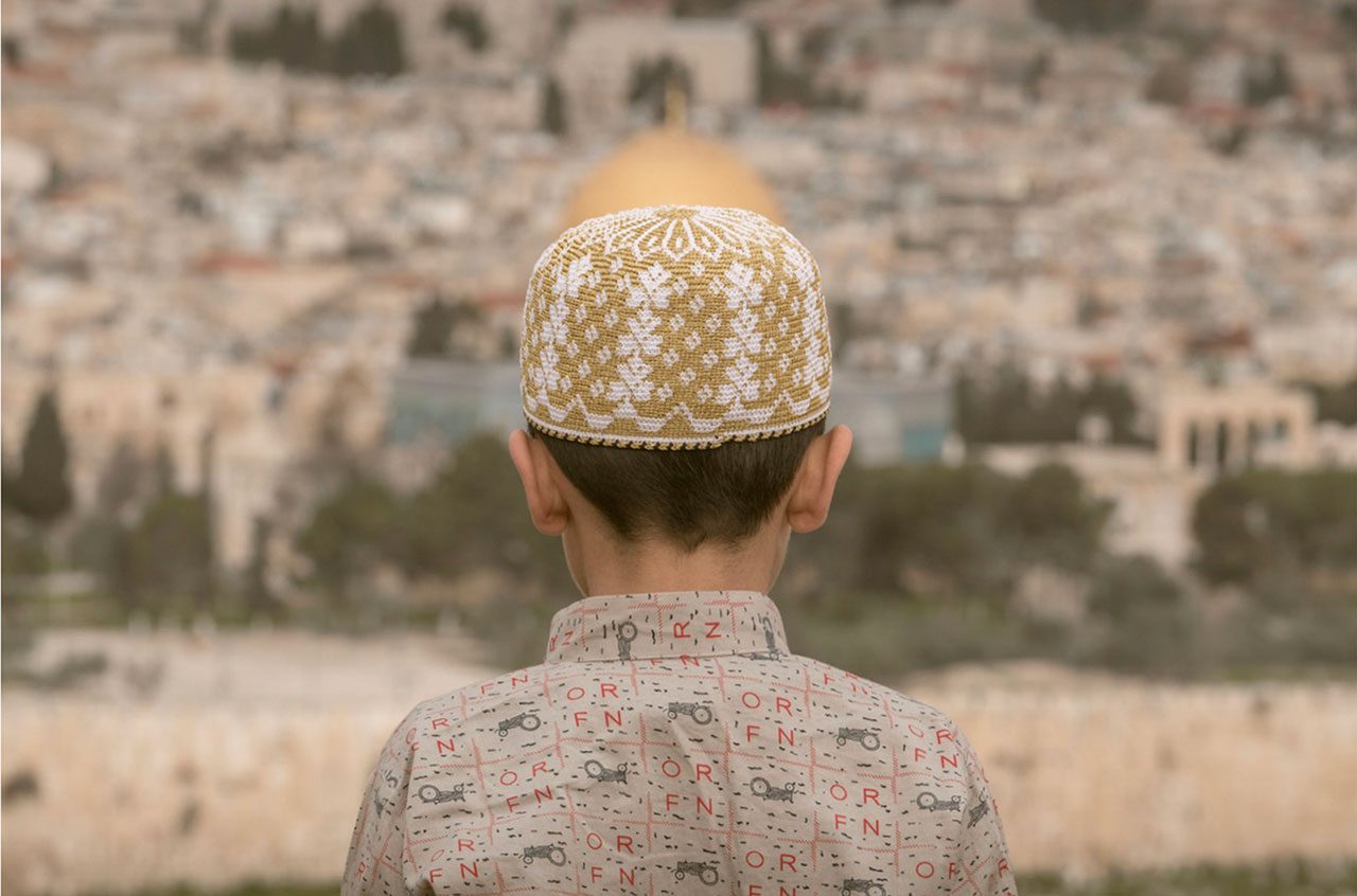 ג׳וזר אל מול מסגד אל אקצא בימי הרמאדן, ירושלים