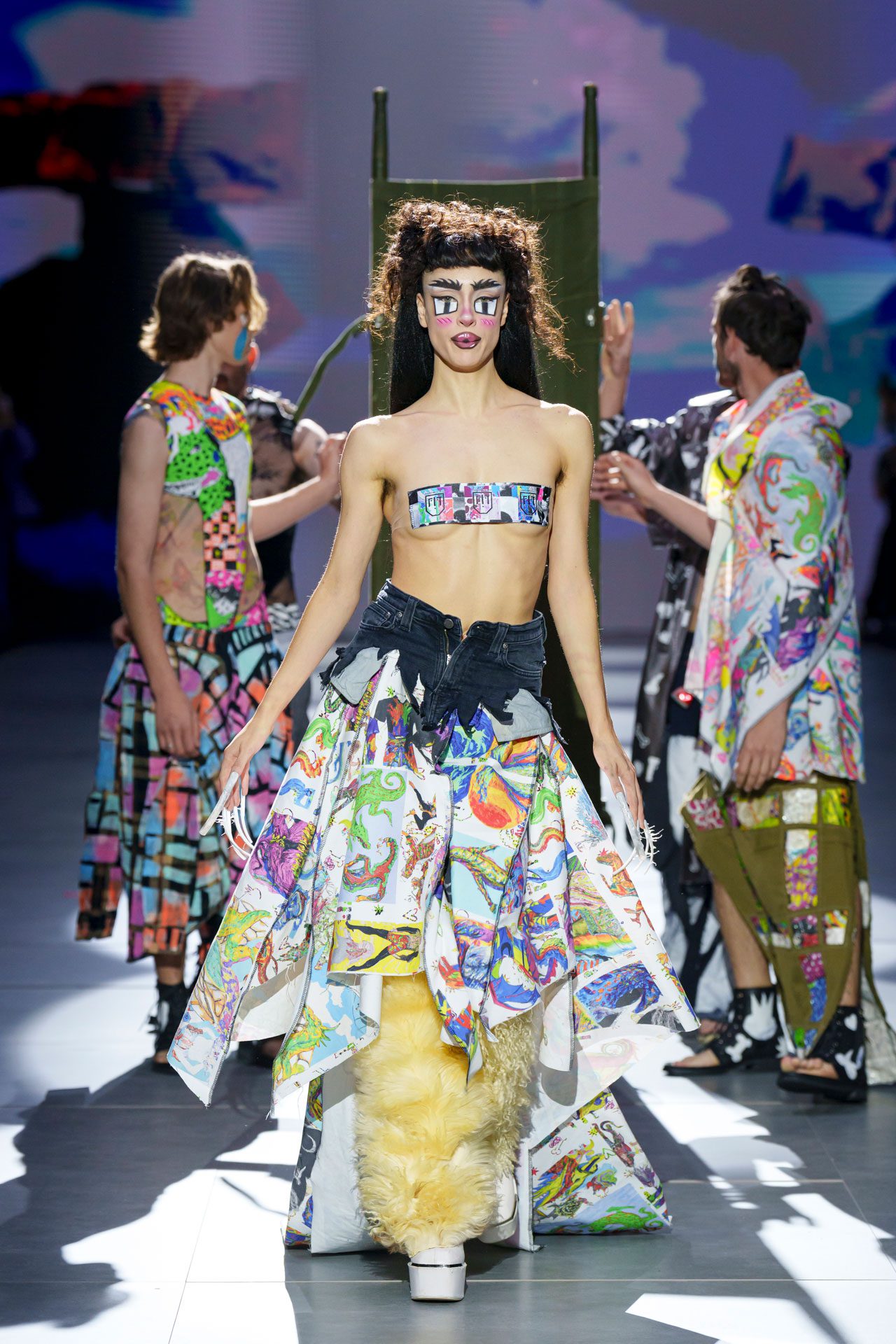 שובו של דוד - בגדים מהעתיד שבוע האופנה 23. צילומים: היידון פרייור