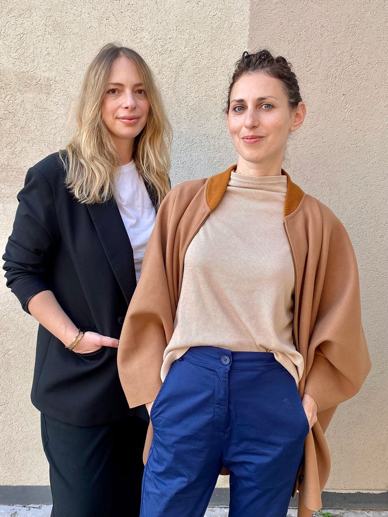 יוליה ליפקין (מימין) ושיר כץ. צילום: עדי רוזנבאום