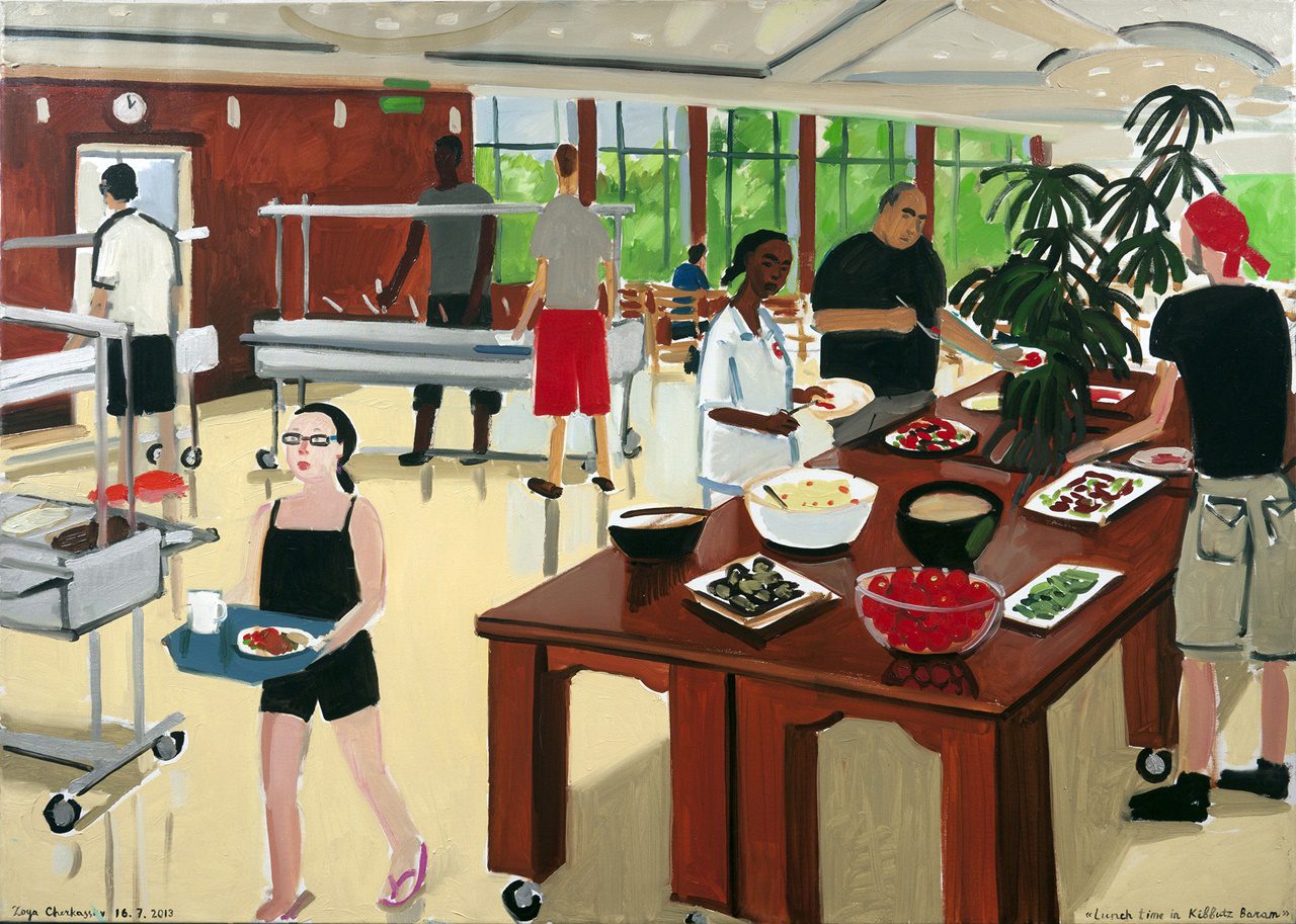 זויה צ׳רקסקי, הגלריה לאמנות בעין הוד. צילומים: מ"ל