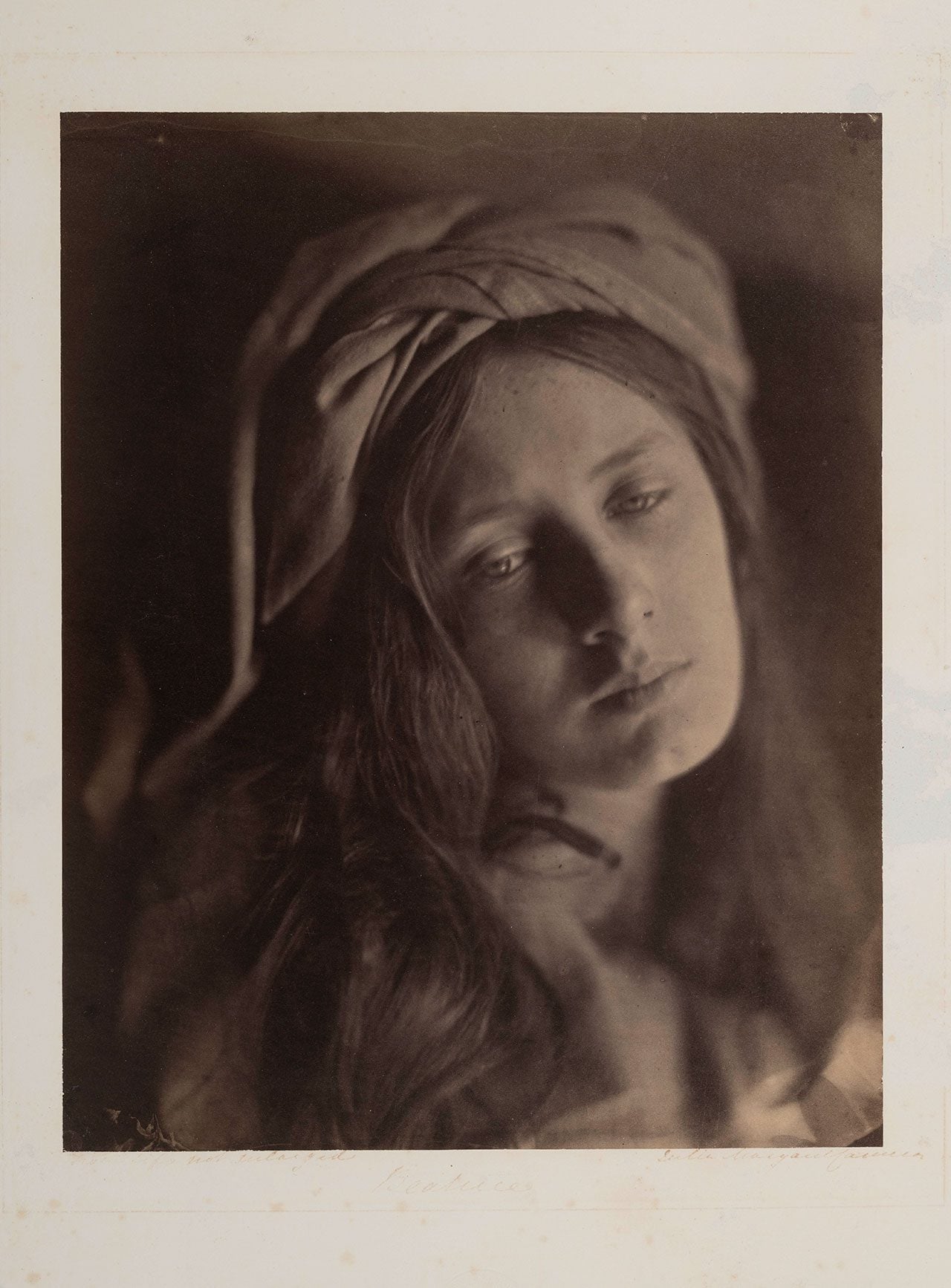 ג׳וליה מרגרט קמרון, 1866. צילום: מ״ל