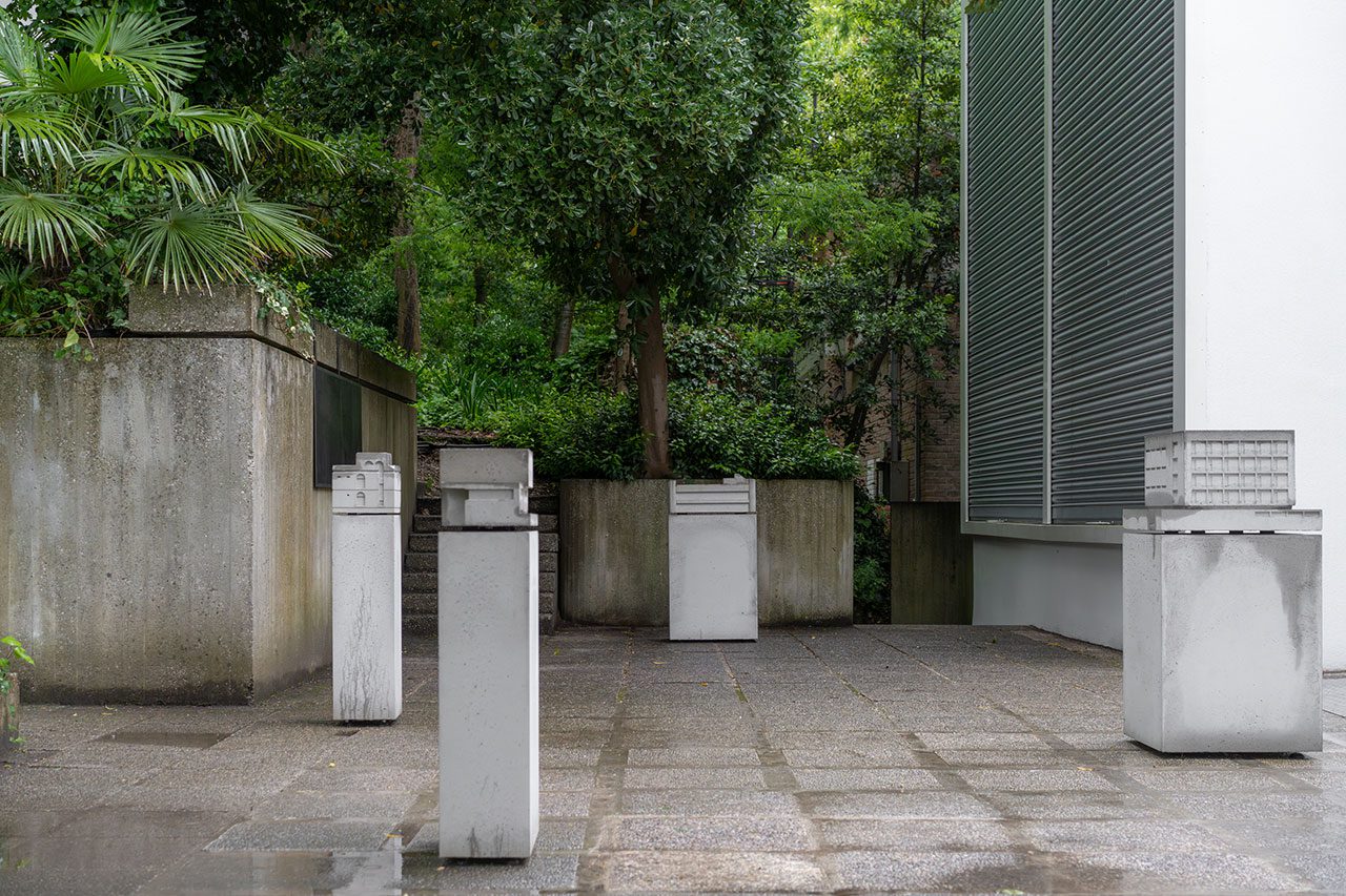 cloud-to-ground, הביתן הישראלי, הביאנלה ה־18 לאדריכלות בוונציה, 2023. צילום: דניאל חנוך