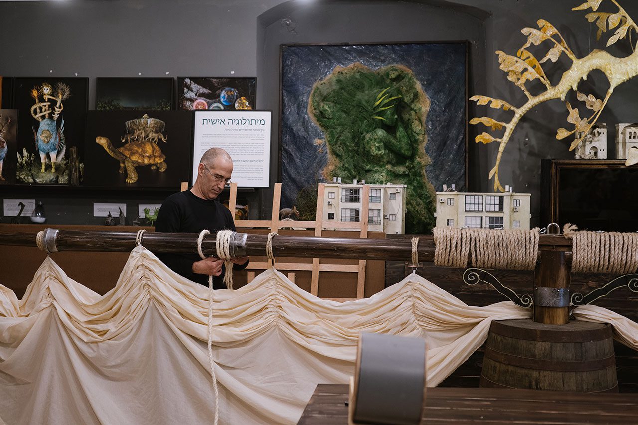 דנידין וספינת הפיראטים האבודה. צילום: רני מזור