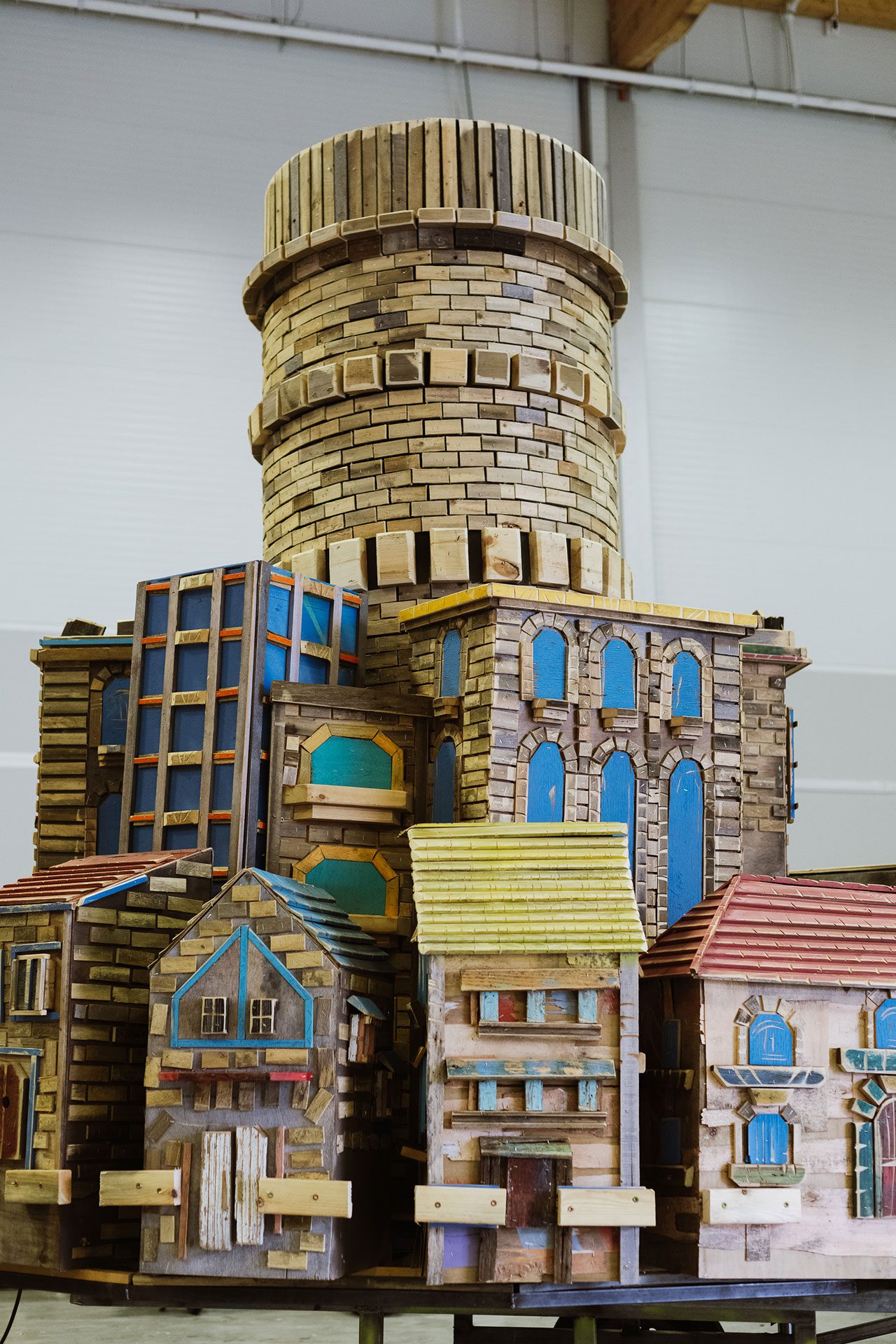 המגדל המסתובב של מוזיאון מגדל דוד. צילום: דור קדמי