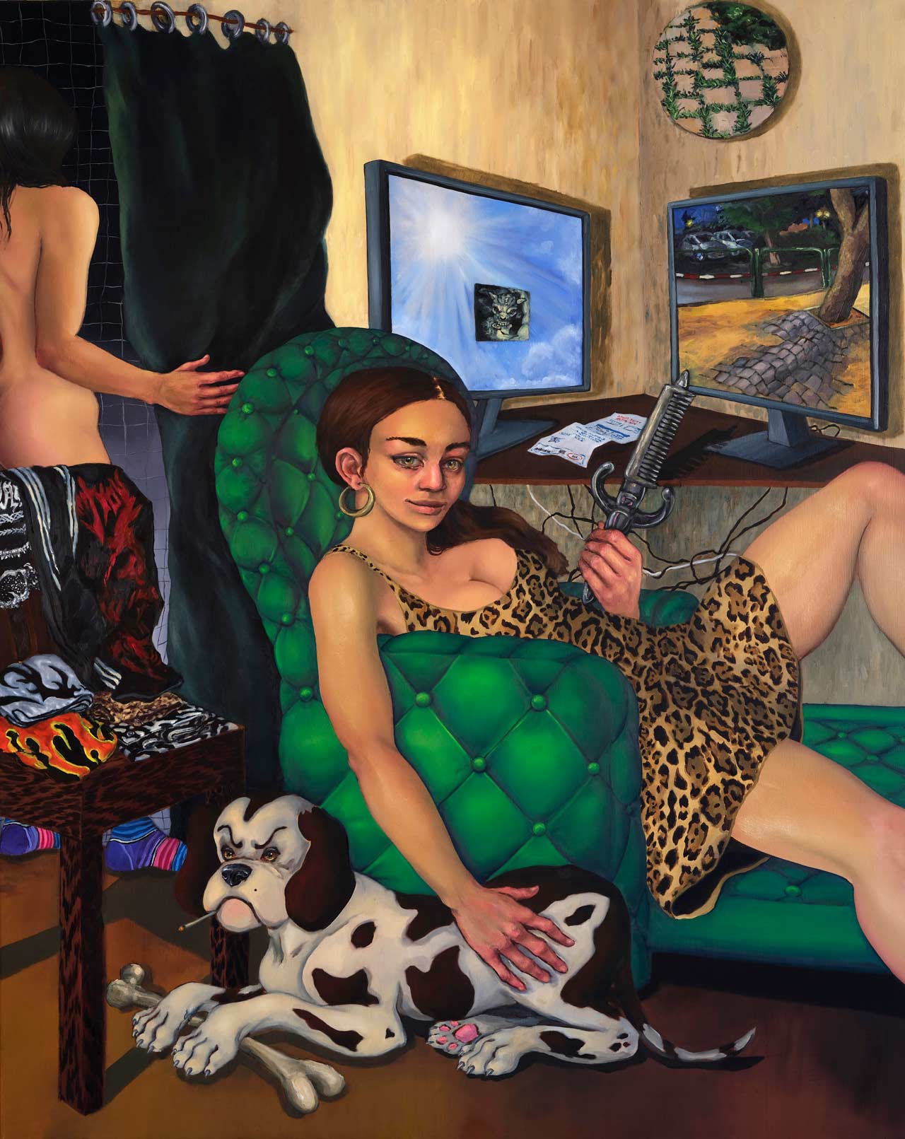 חנה׳לה בשמלת השבת. צילום: מאיה זהבי