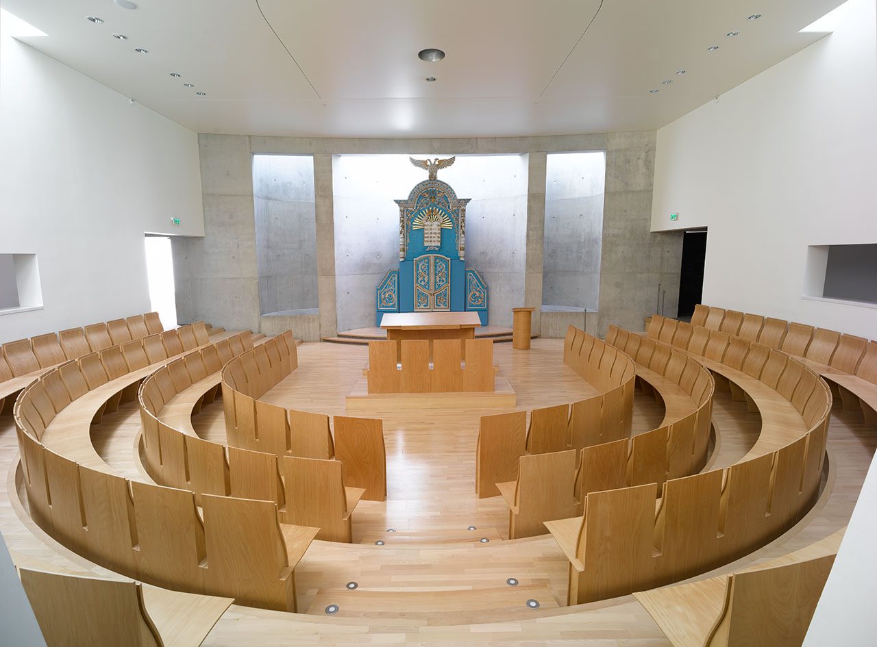 בית הכנסת ביד ושם. צילום: ארדון בר חמא / ספדי אדריכלים