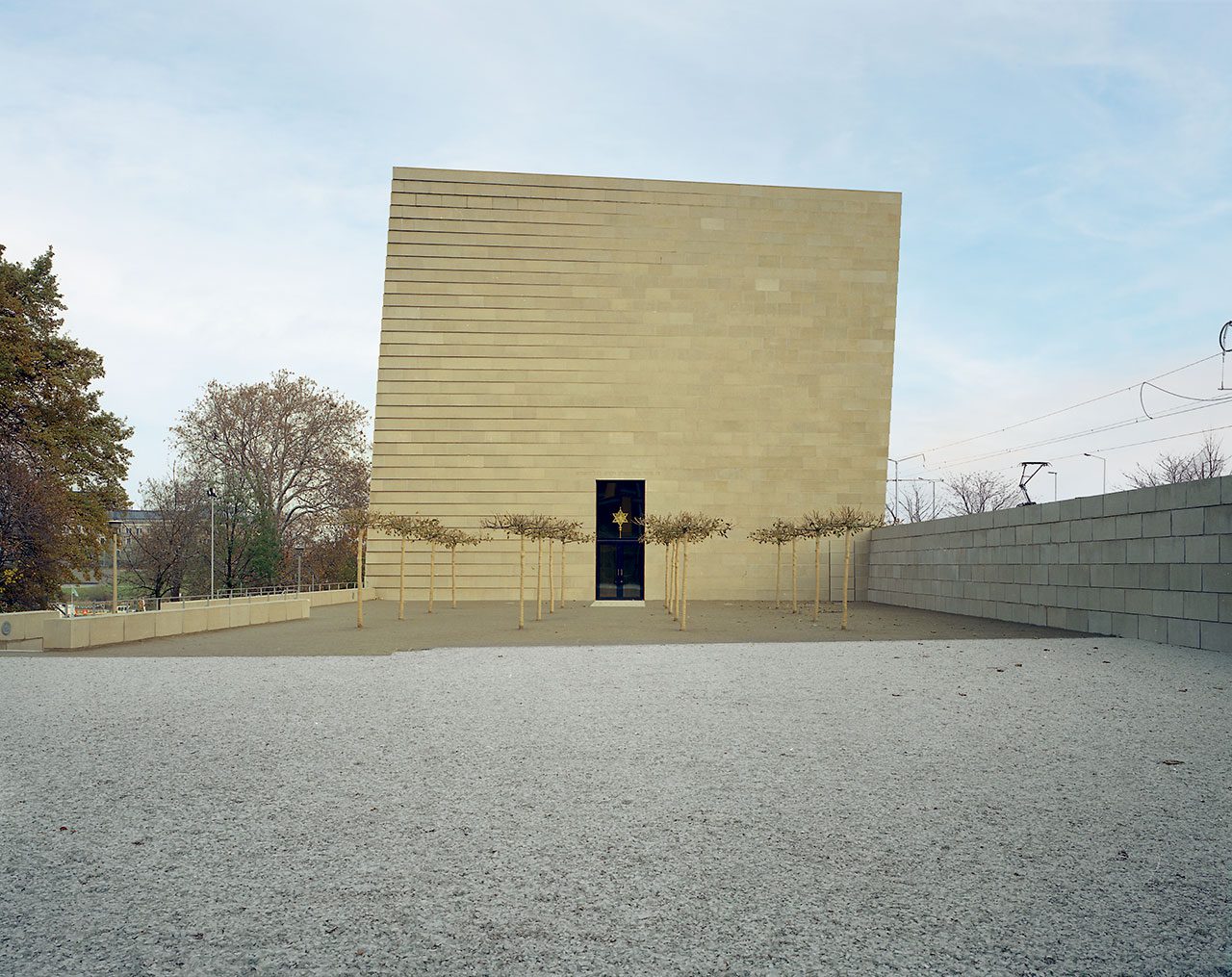 בית הכנסת החדש בדרזדן. צילום: נורברט מיגולץ / וונדל הופר, לורך והירש אדריכלים