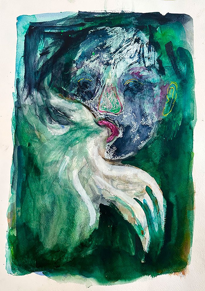 תמר בן שאול; Depression - Relief - Comfort - Green Light - I'm The Universe. צילום: מיקה בן שאול