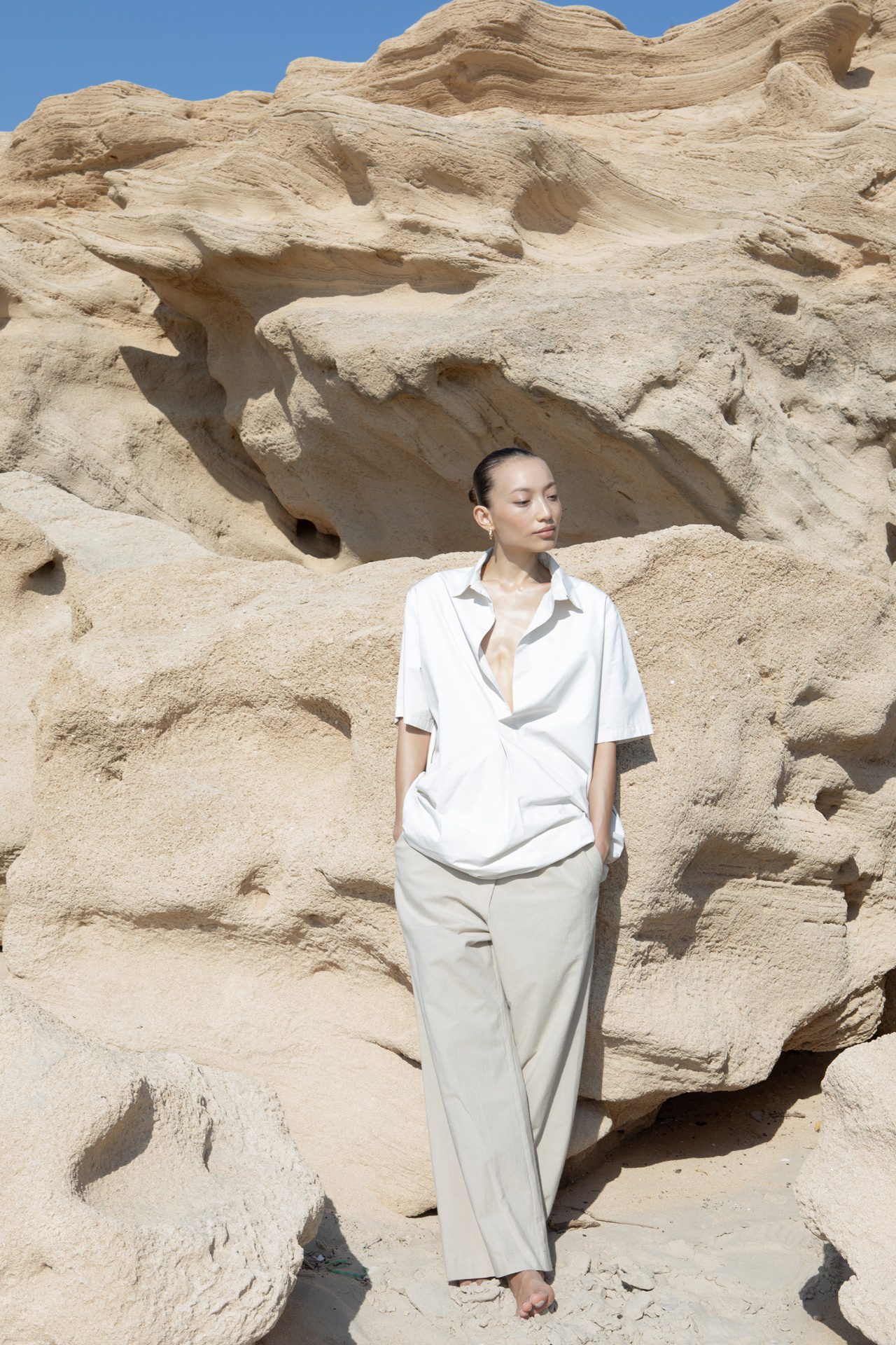 פשתן אוורירי בגרטרוד. צילומים: רוני כנעני