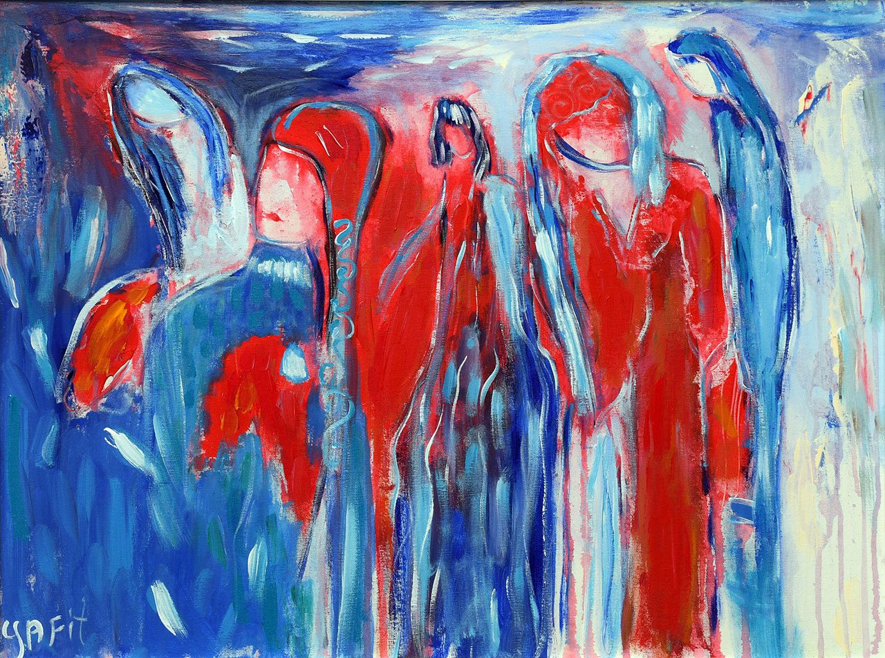 יפית איטח, לגעת בחיים. צילום: עמרם כהן