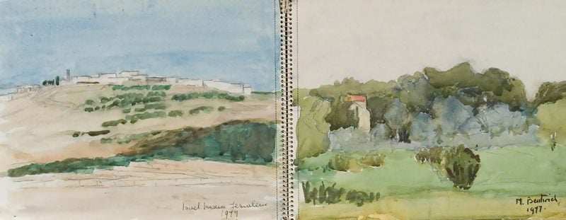 מיוריאל בנטוויץ מושנזון. צילום: אוסף עמי וגבי בראון